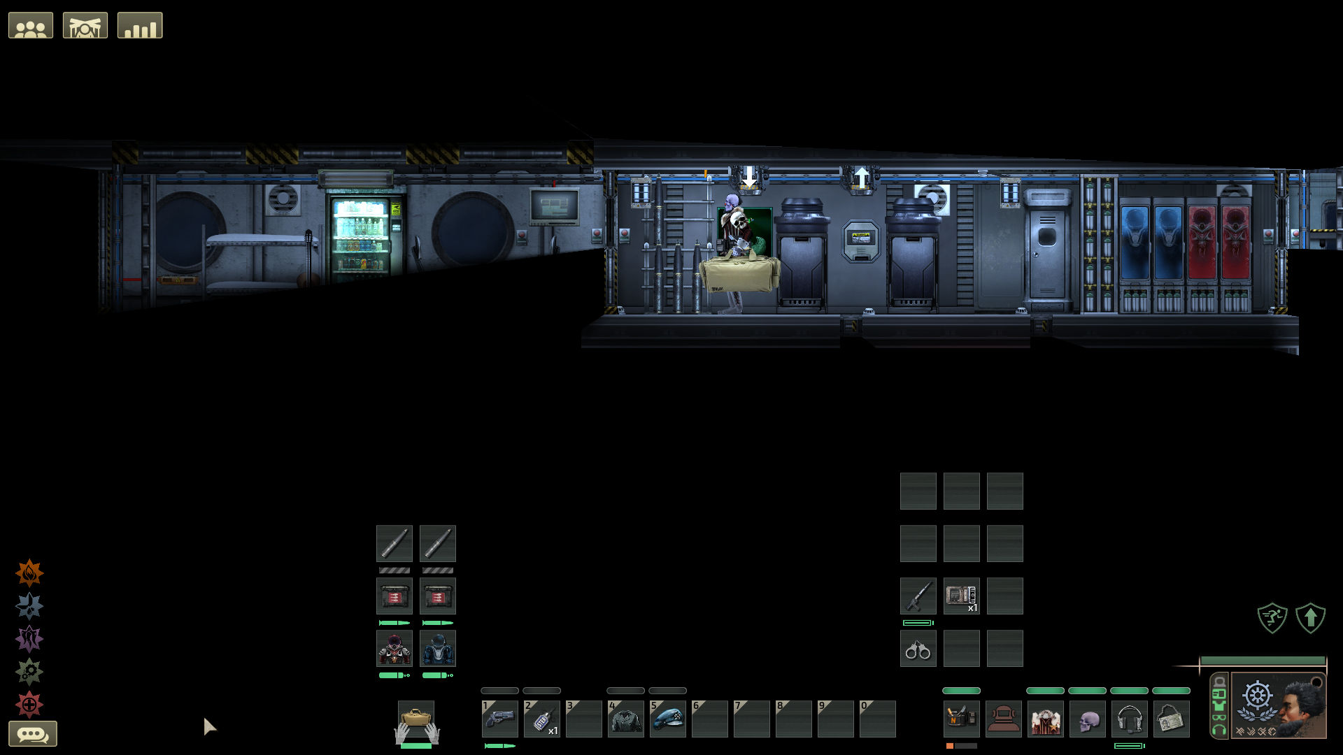 N Toolbelt and ammo duffel bag, stungun – Barotrauma Mod