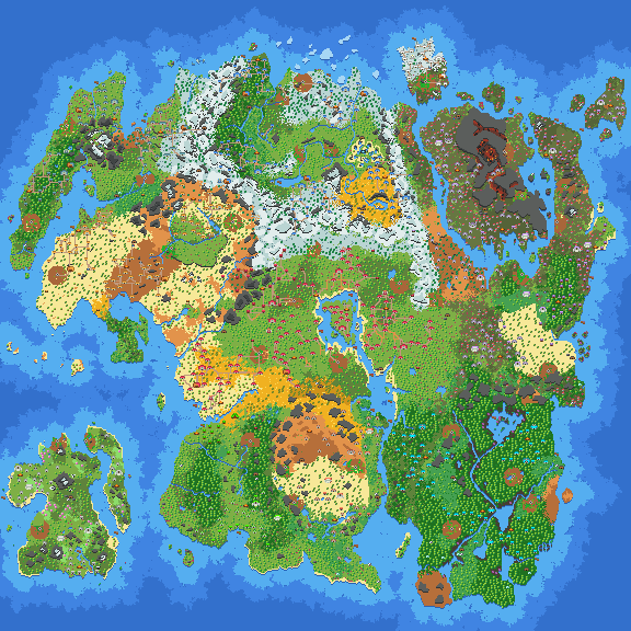 Tamriel with fractions