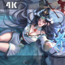 三国杀【瑞雪氤氲 乐蔡文姬 待机】4K preview