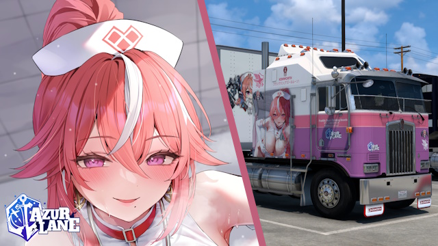 Kenworth K100 USS Franklin (Heart-Throbbing Records) - Azur Lane [Combo Skin]