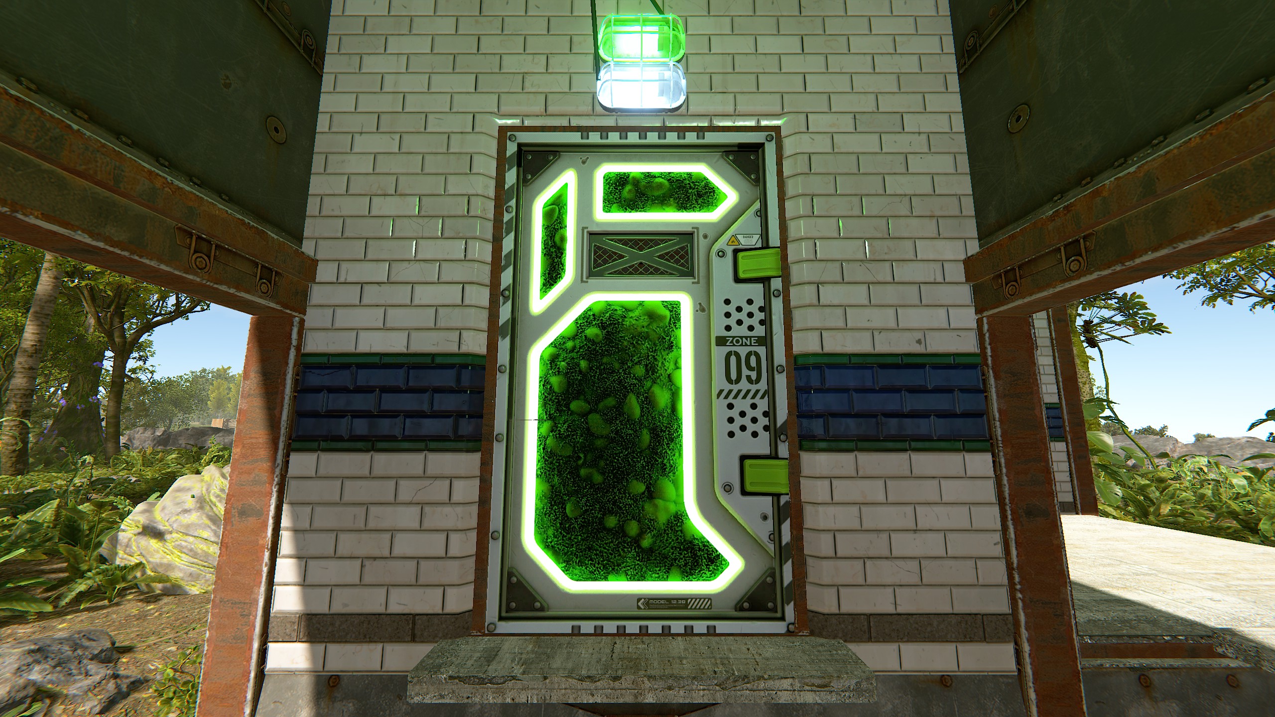 Greening Area Armored Door screenshot 1