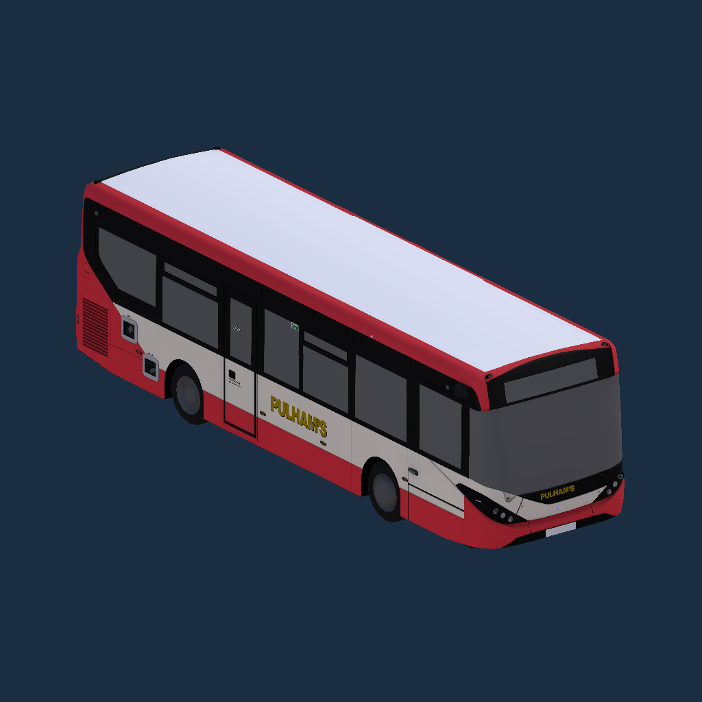 Pulham's Coaches Enviro 200 MMC 9.7m