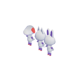 Animal Crossing ACNH Dog Cat Bunny Rabbit Character Bases