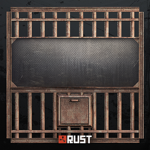 Rusted Cell (Transparent) || Metal Shop Front