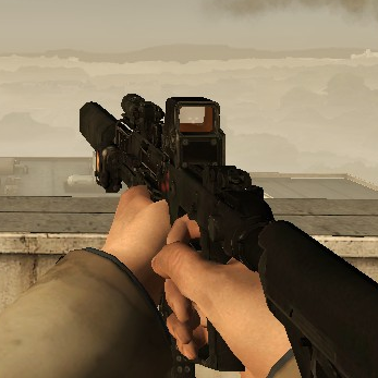 Kriss Vector on L4D1 Animations
