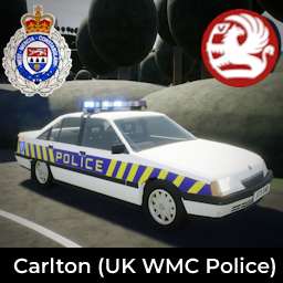 1990 Vauxhall Carlton (UK West Mercia Constabulary)