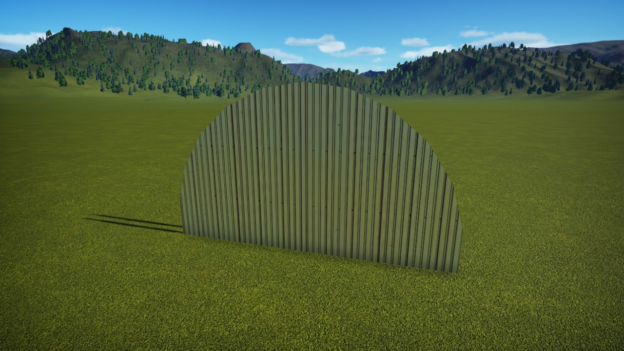 DA-QuonsetHutEndWallPlain