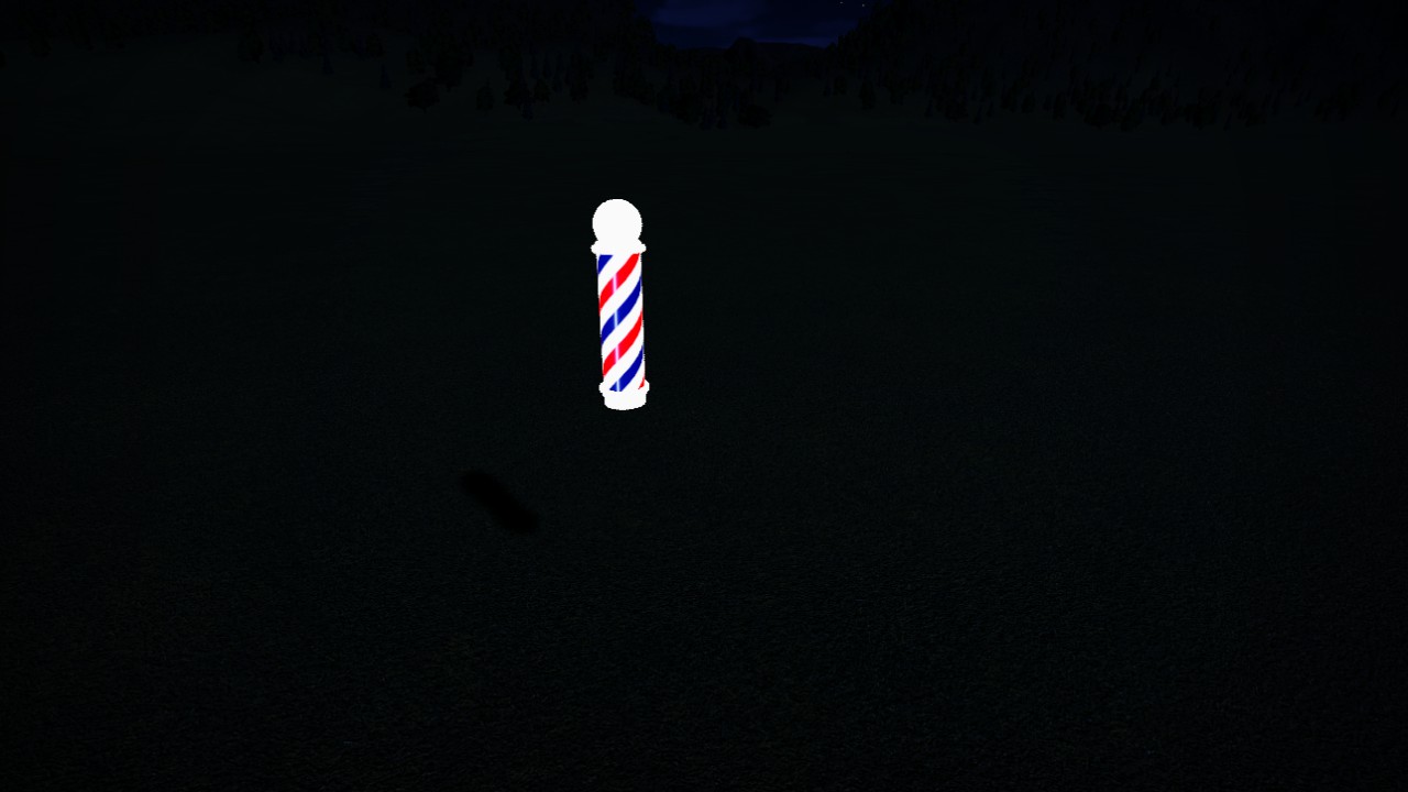 DA-Barber Pole Large - Lit