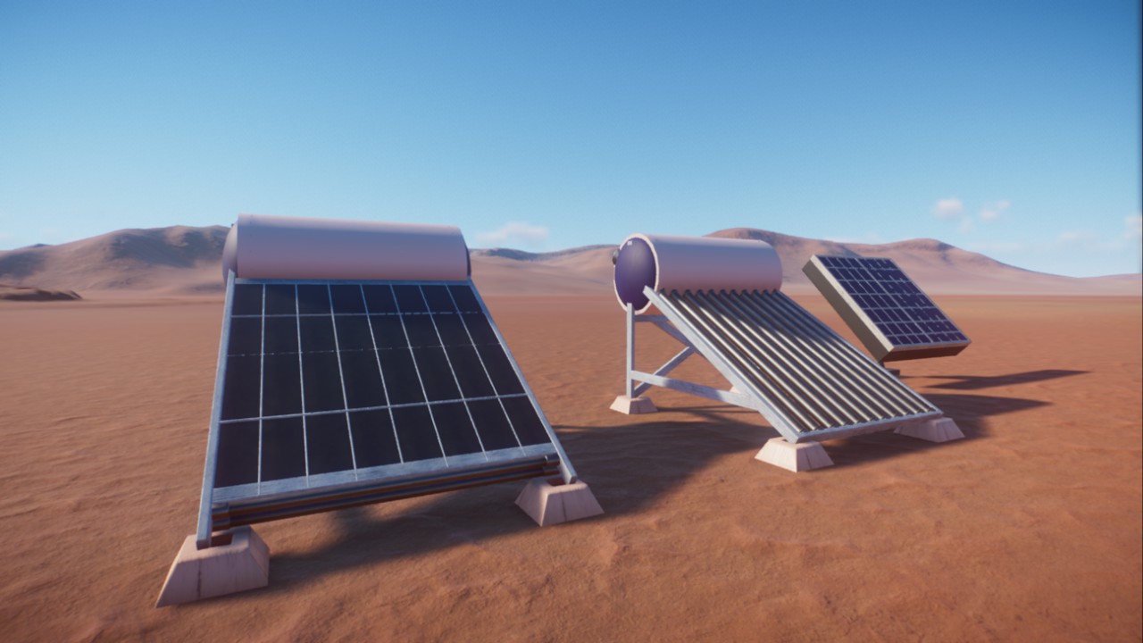 Solar water heater