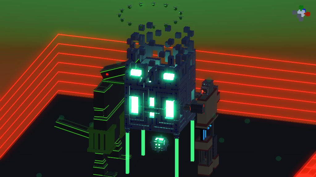 godzill vs robot siren head