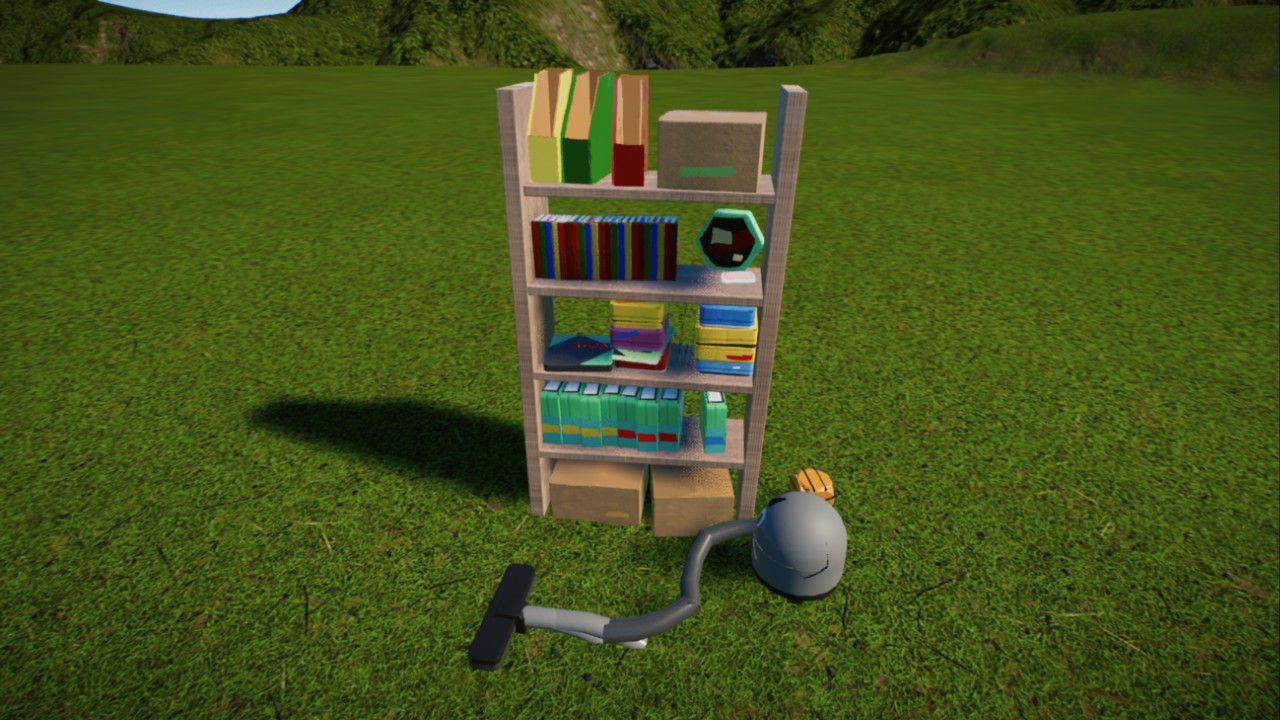 Bookshelf from Staff room