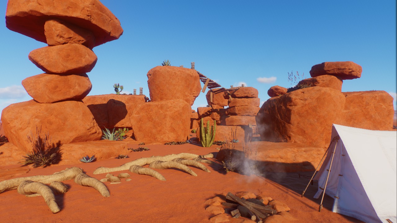Desert Rock Scenery 4