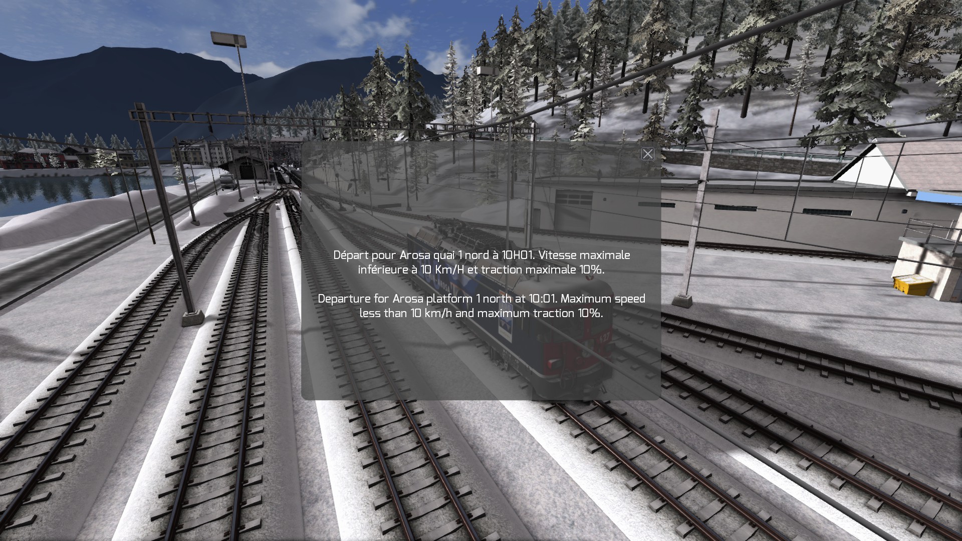 496 Switzerland tour Arosa Line Part 6 Arosa Yard