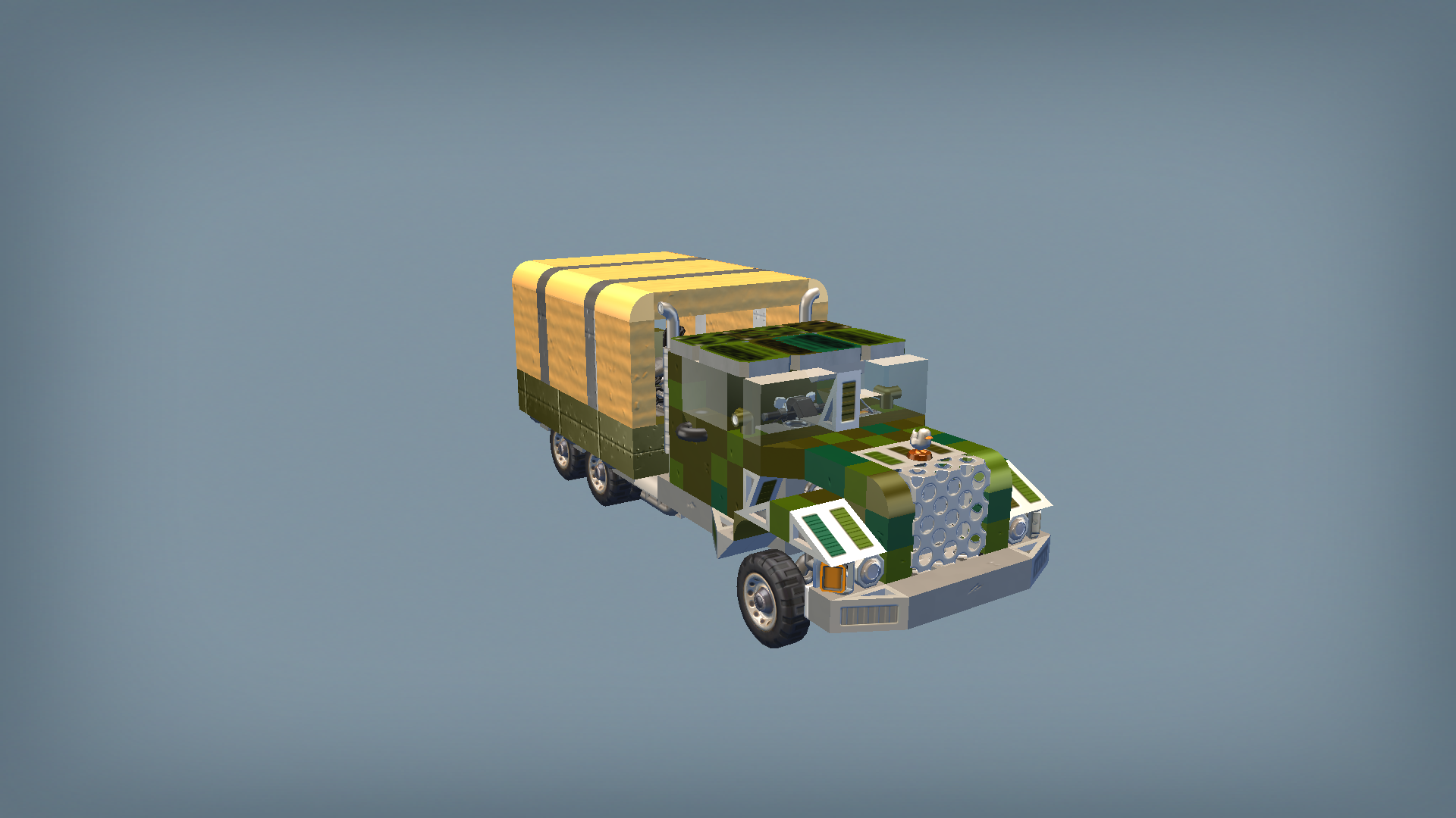 Mak truck army uplift (NO MODS)