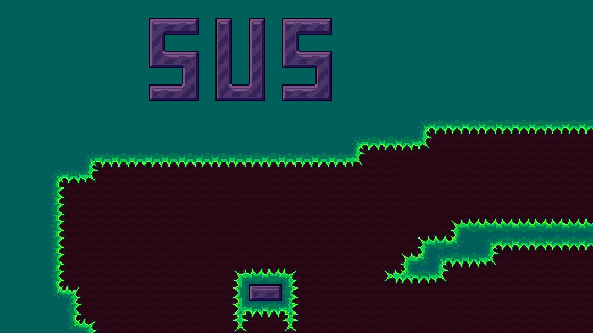 green to the spikes