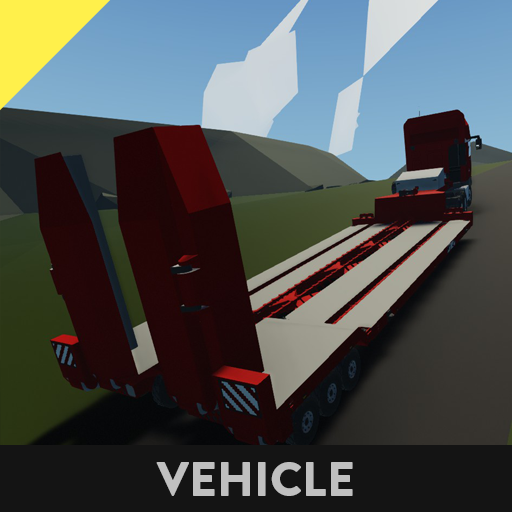 Wide flatbed trailer for Cat345 Excavator