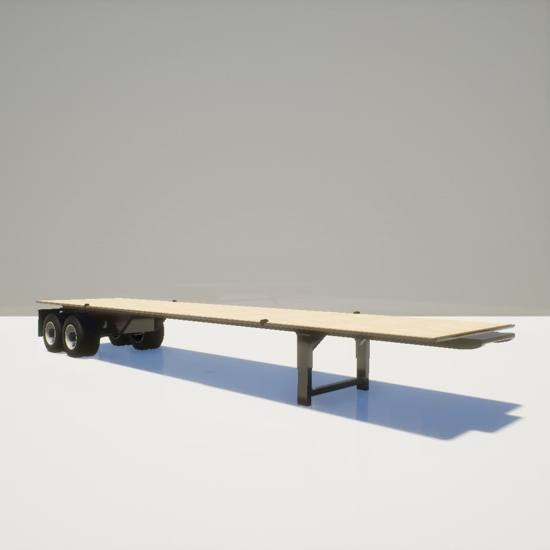 1967 Gorgon Extendable Flatbed Trailer