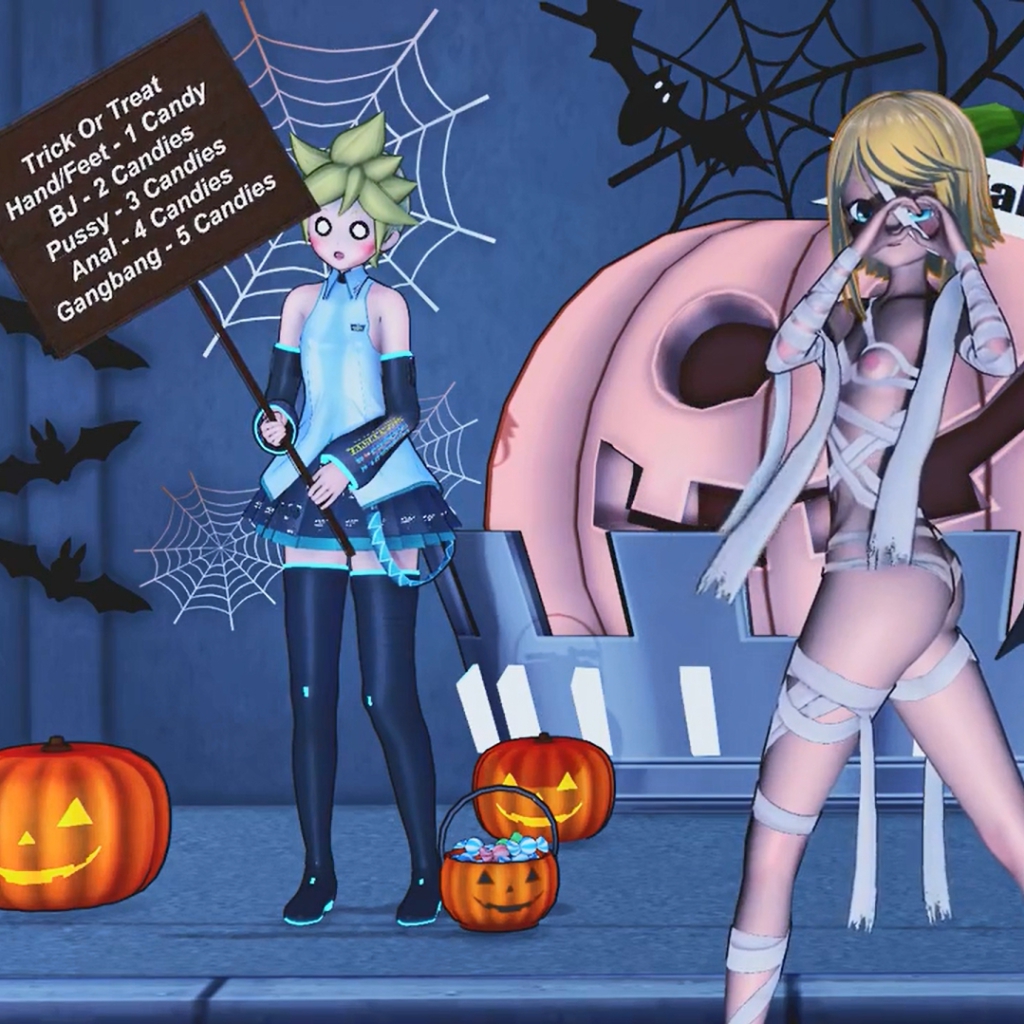 [MMD - Rin] Happy Halloween 2024 preview