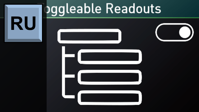 Перевод Toggleable Readouts | Russian Translation