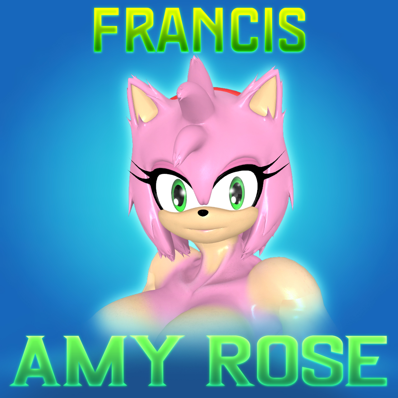 [XCOMM] VRC: Thicc Amy Rose - Francis
