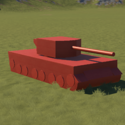 Target Practice: Light Tank (red)
