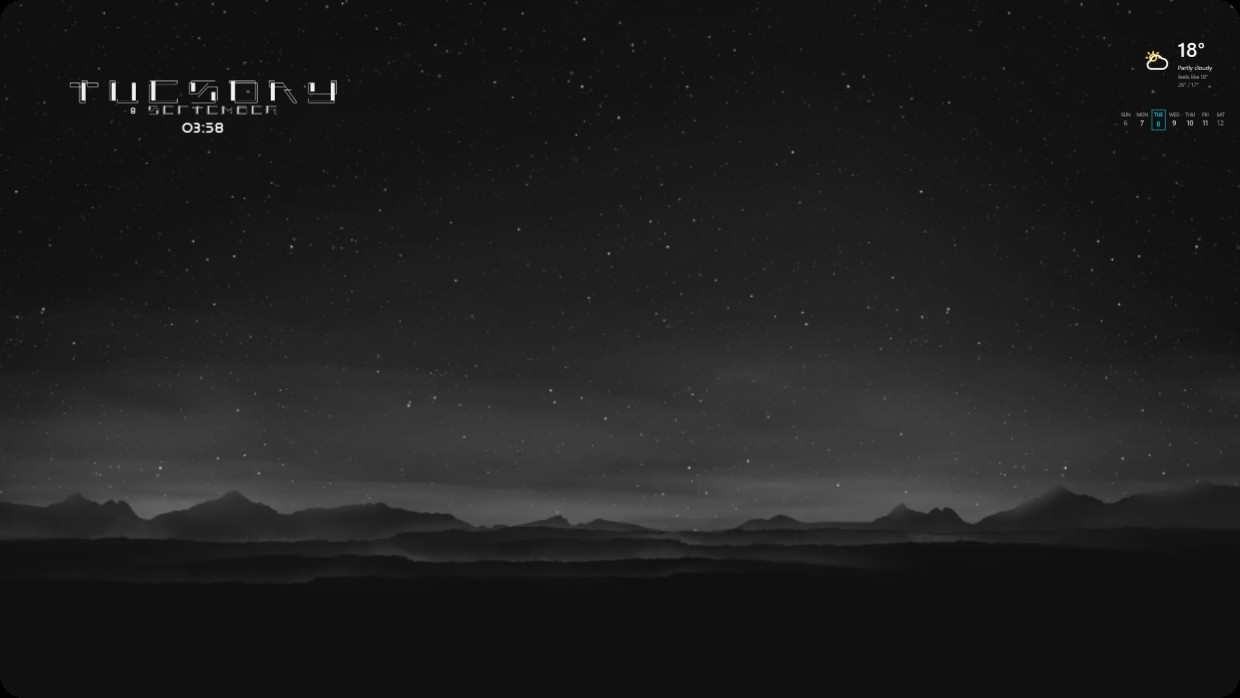 Noire Night Sky