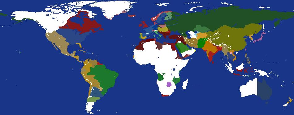 World Map 1812