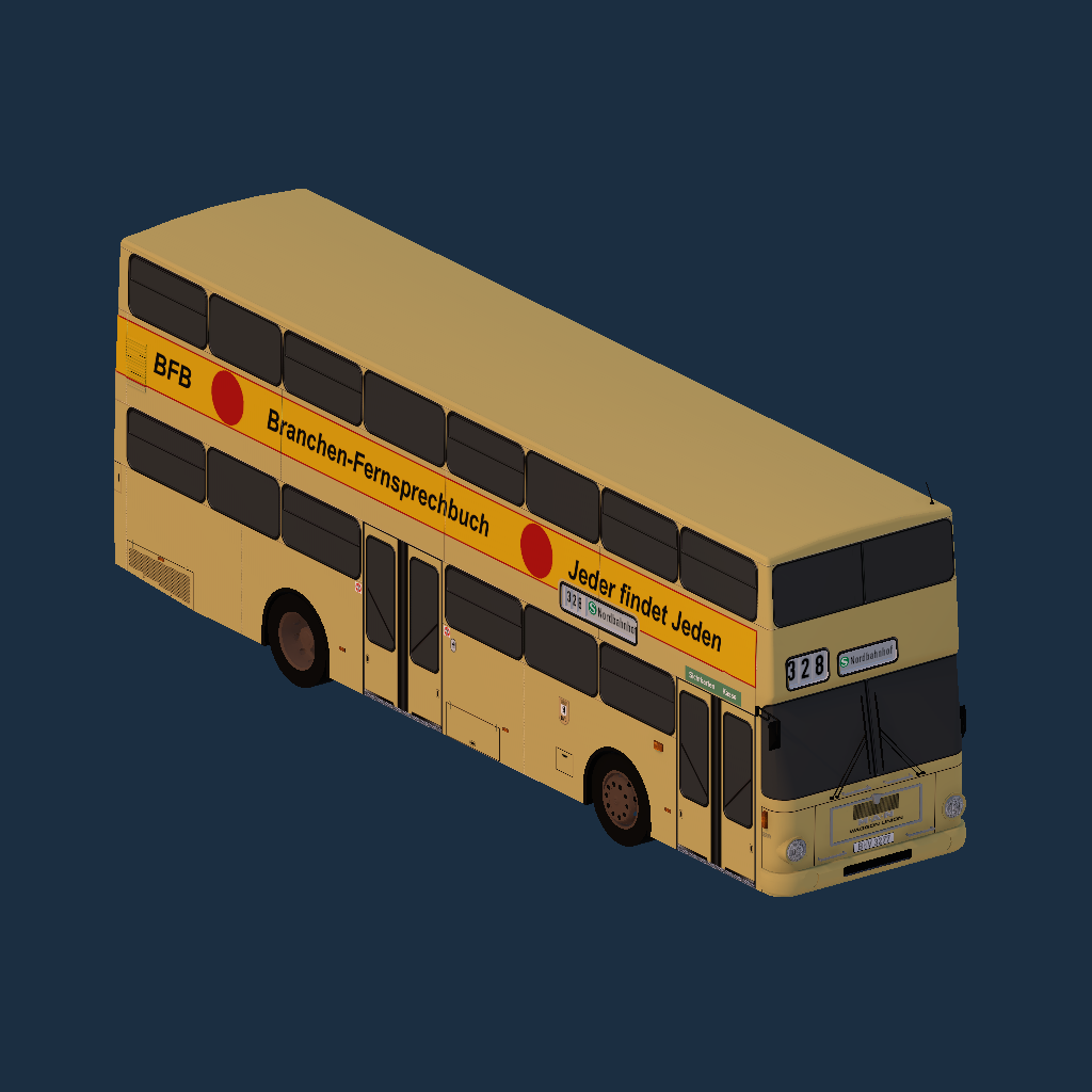 MAN SD83 RBL - BVG - BFB