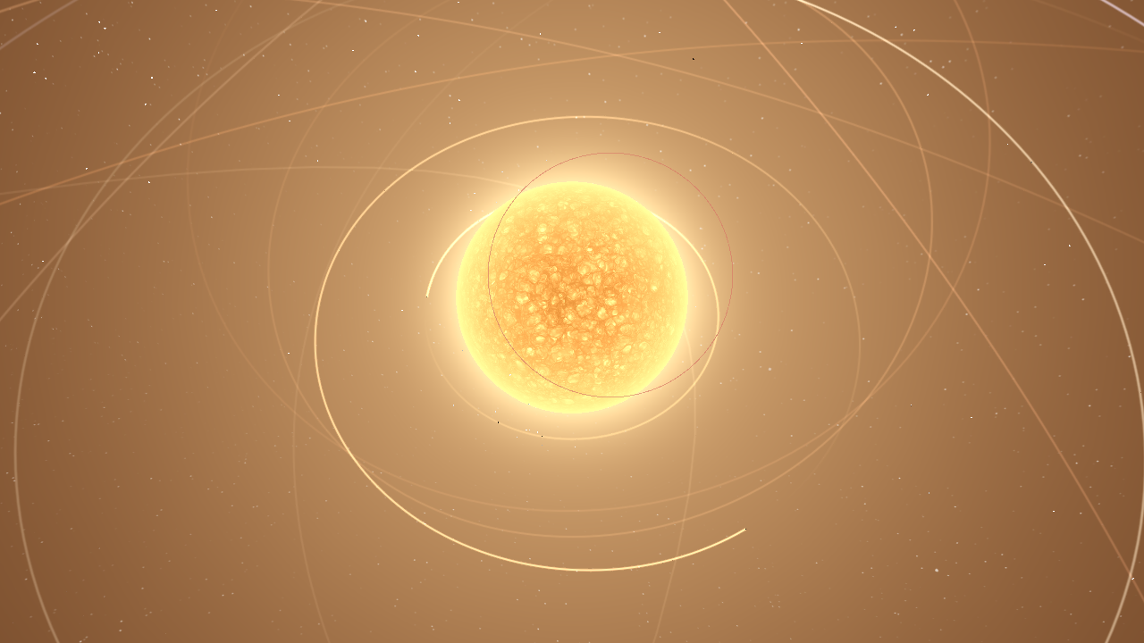 Solar System with a new Star