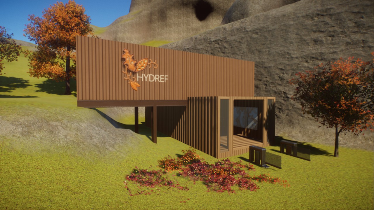 Autumnal Zoo Entrance