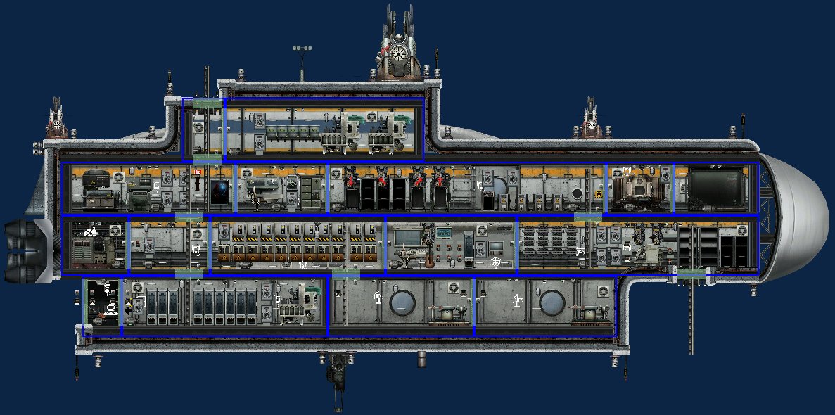 新手适用潜艇 – Barotrauma Mod