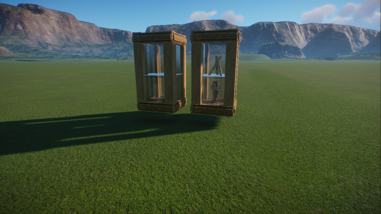Nomja´s Glas-Vitrine