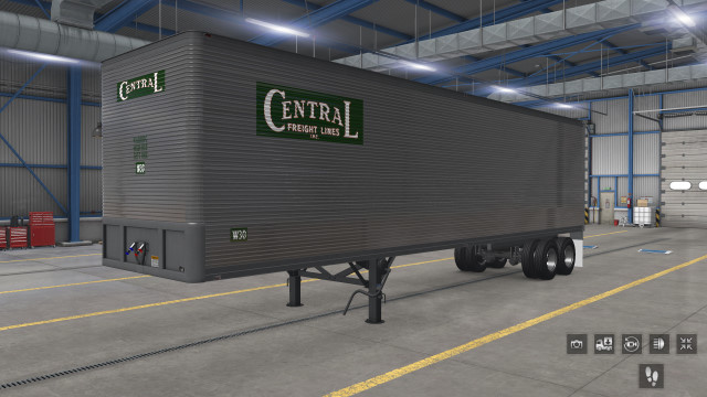 Central Freight Lines #W30 Fruehauf