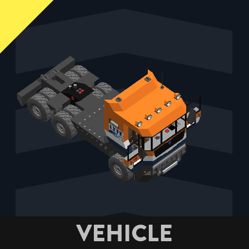 (Glacier Automotive) (LIFT) Talus Cabover semi truck