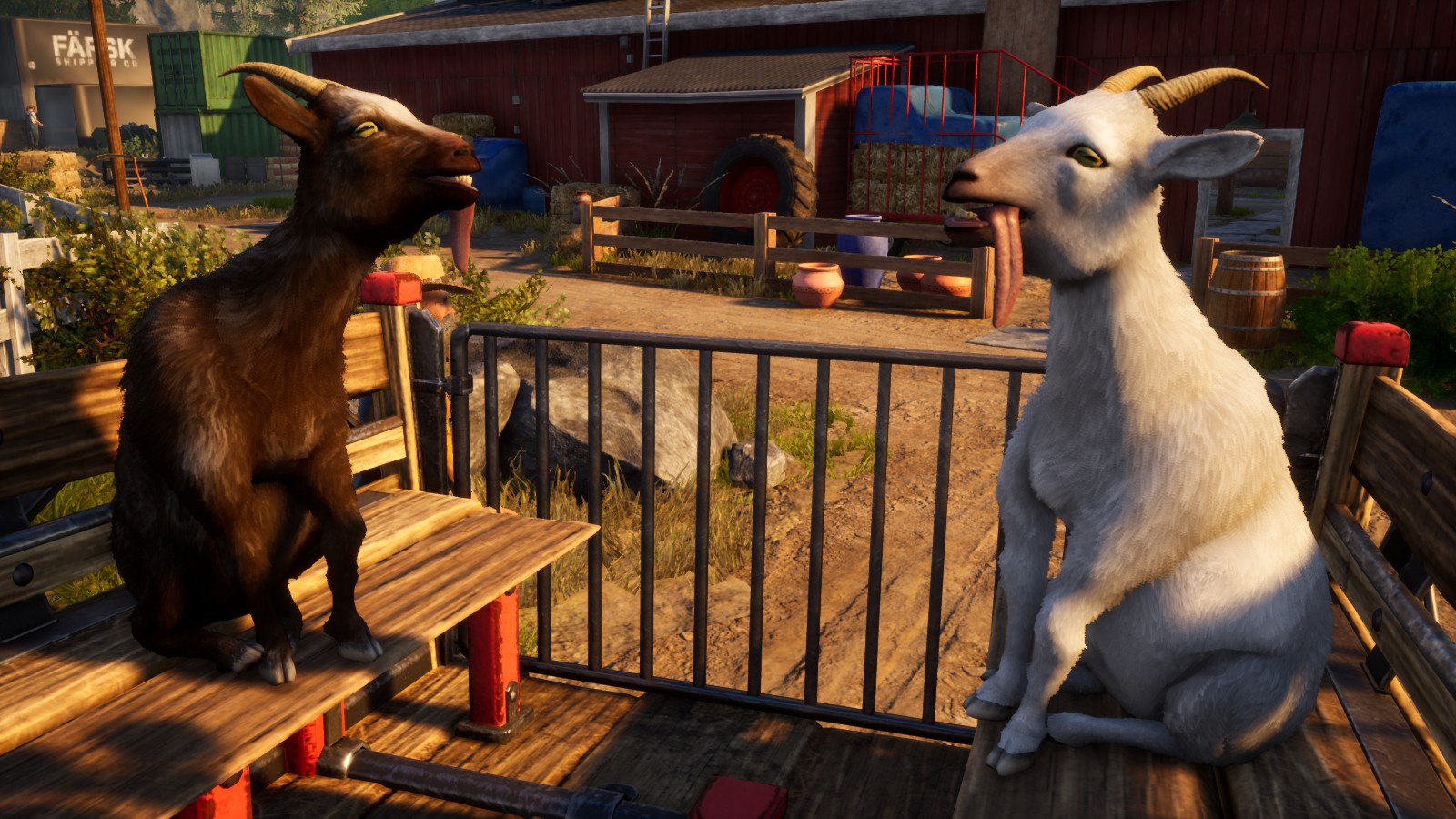 Геймплей Goat Simulator 3