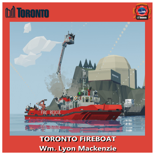 Toronto Fireboat William Lyon Mackenzie