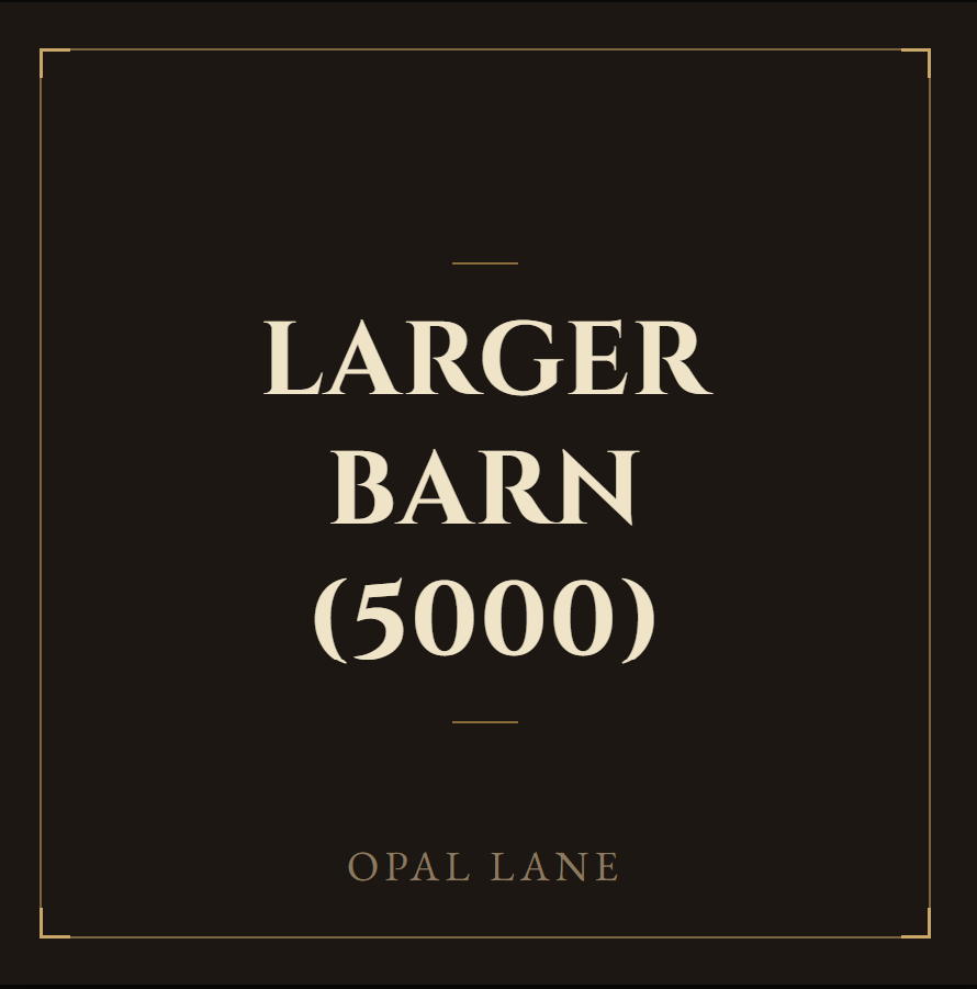 Larger Barn (5000 capacity)