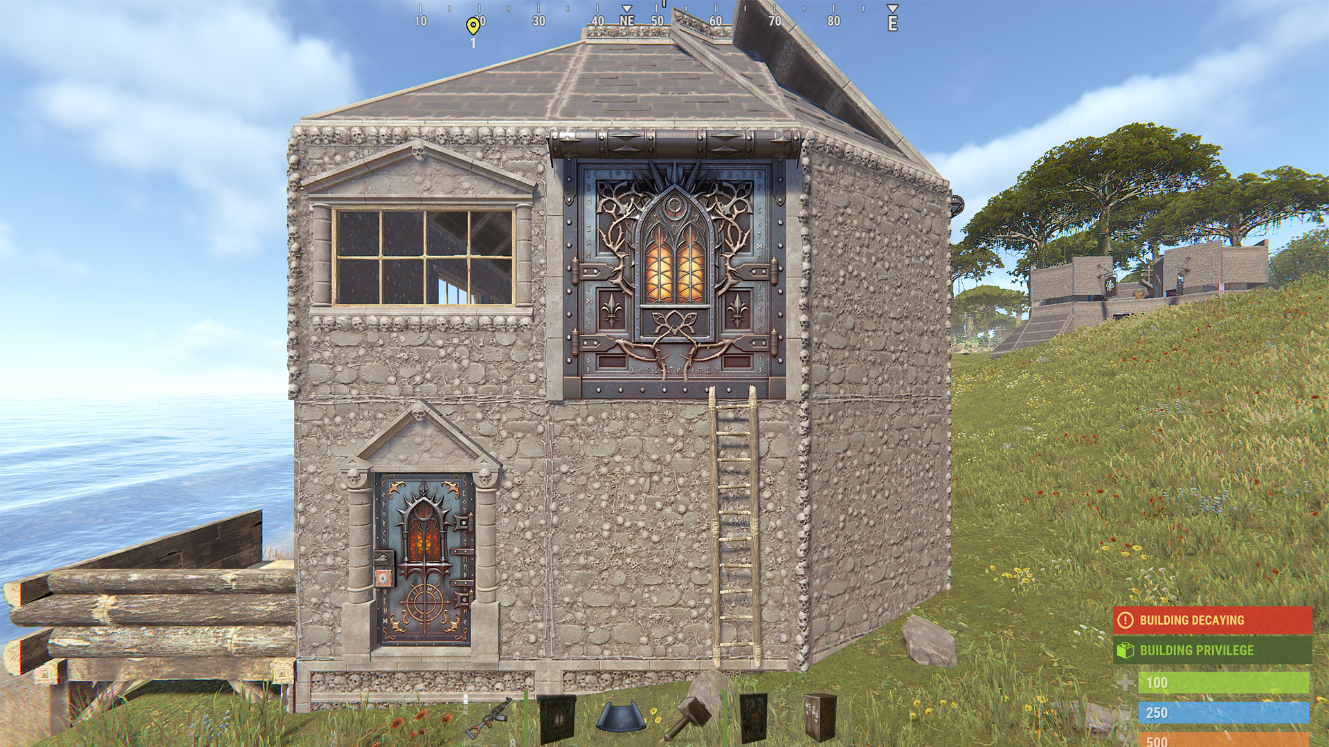 Gothic Veil Garage Door thumbnail 5