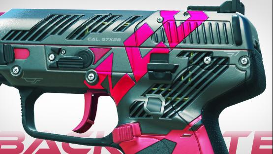 FIVE-SEVEN | ECO Backplate black/red