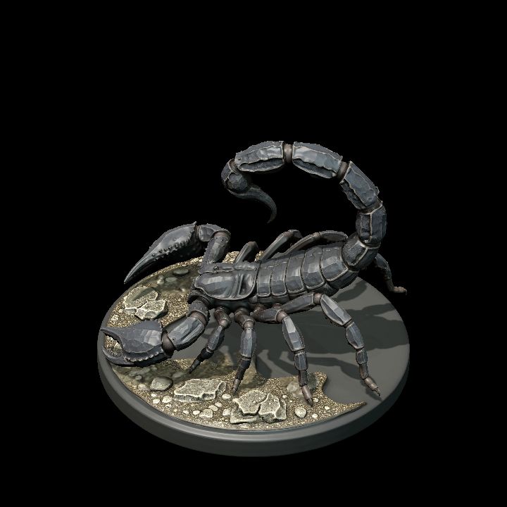Obsidian Scorpion