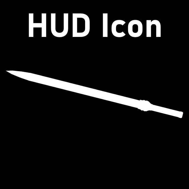 Deus Ex - Dragon's Tooth HUD Icon (Katana)