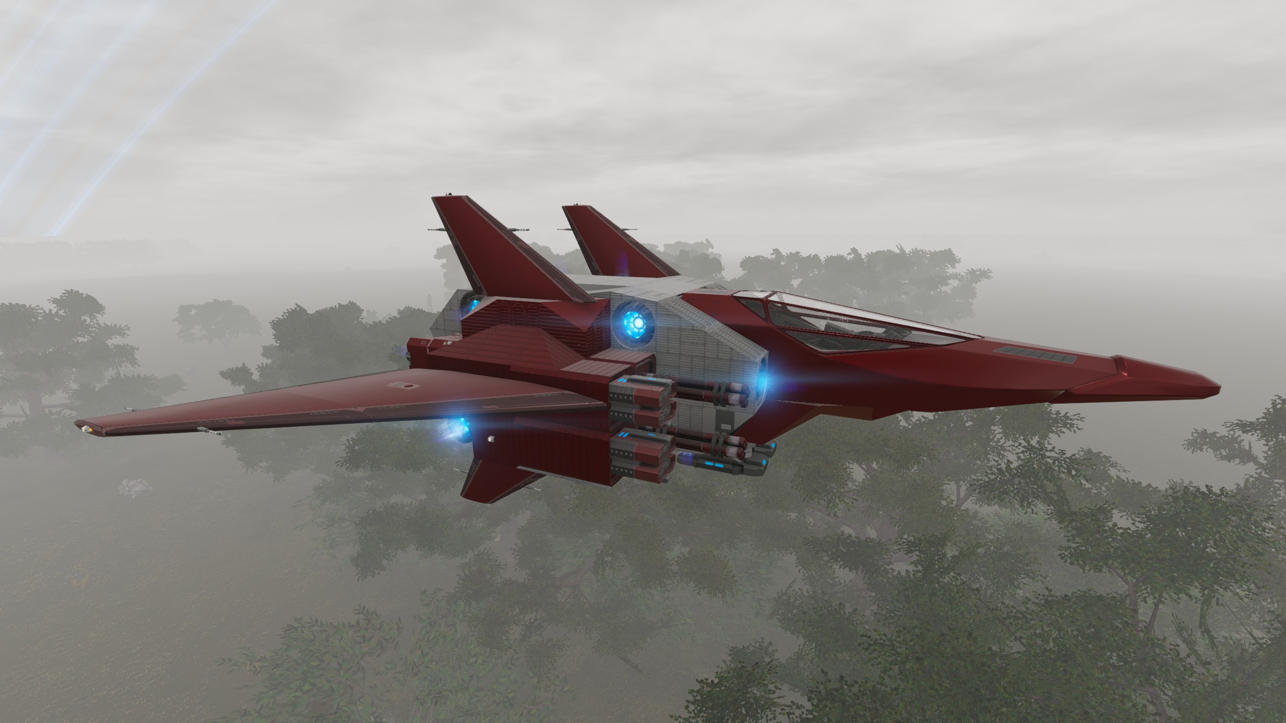Starflux Red 1 - Small scout-fighter