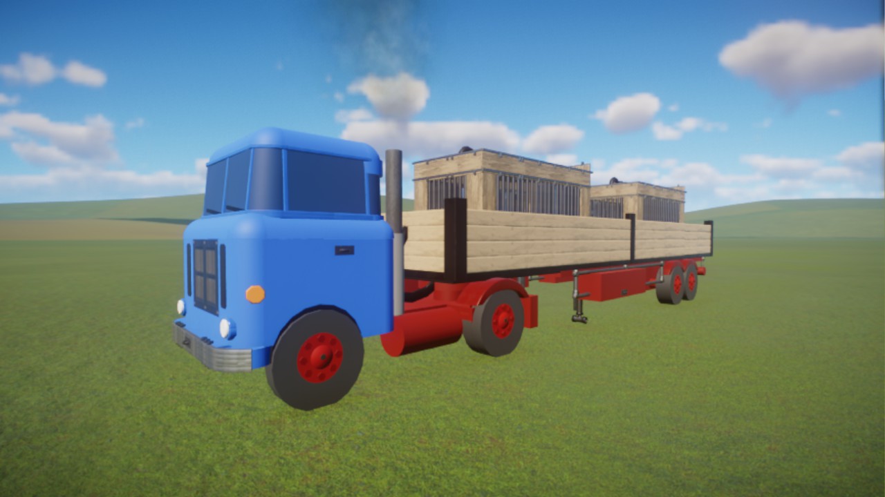 Alter Tiertransporter/ Old Animal Transporter