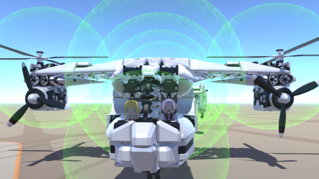 Tunagi VOICEROID small passenger helicopter