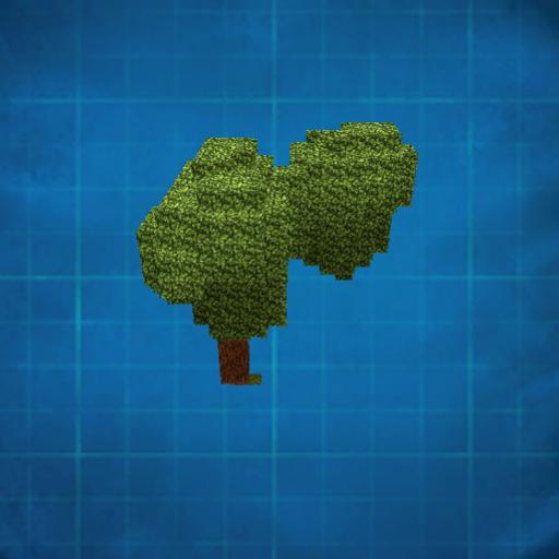 single cragwood tree
