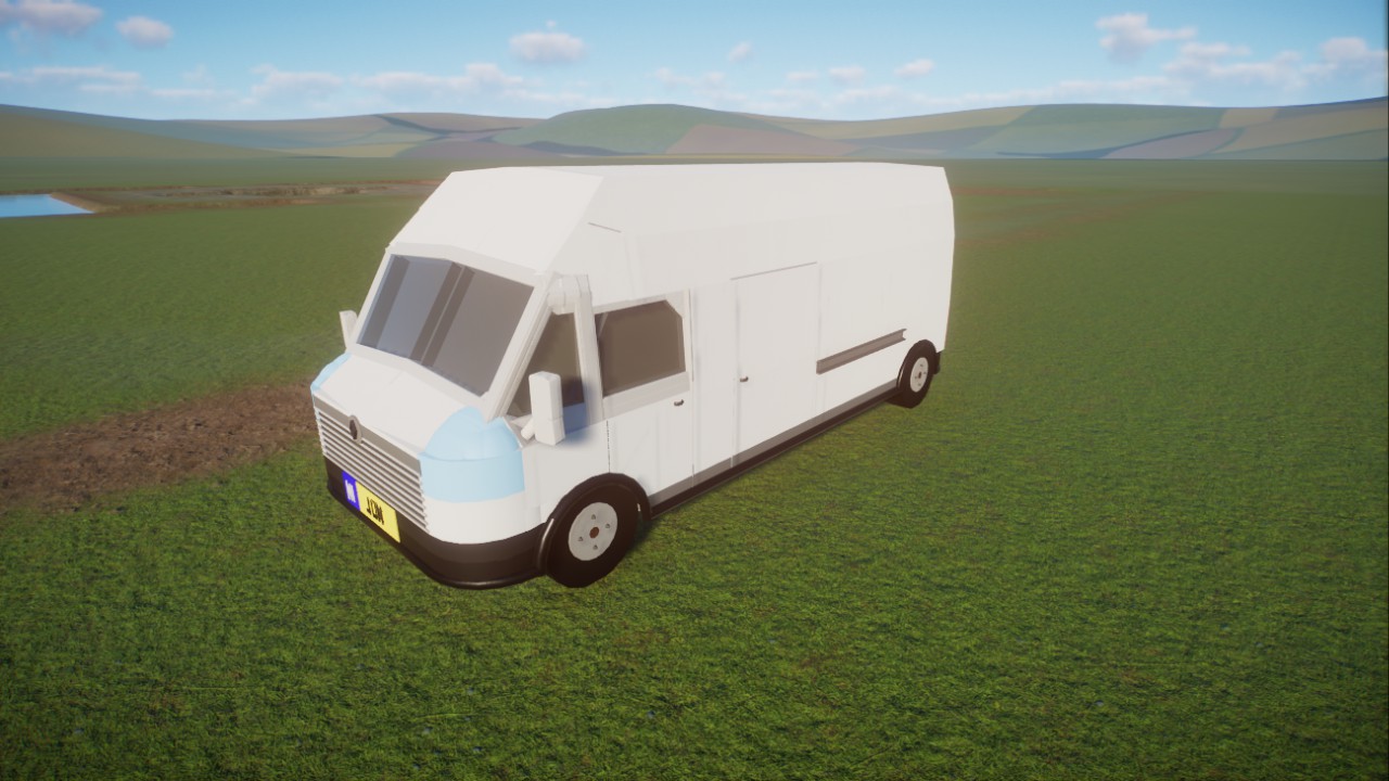 Delivery van