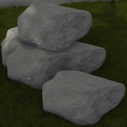 S Light Gray Rock 3
