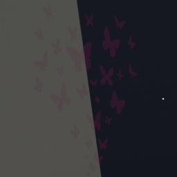 Rising Butterflies Wall Cutout