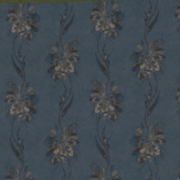 FW Corner Pale Blue Ornate Flower Slider