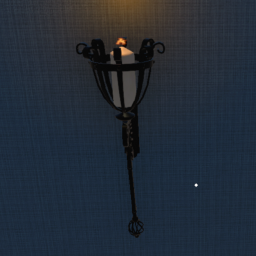 Gothic Style Wall Torch